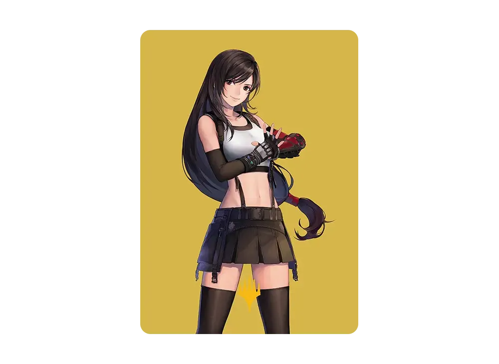 格闘家、ティファ (箔押しあり) AT [FIN 52/53]【英語版】(ファイナルファンタジー)