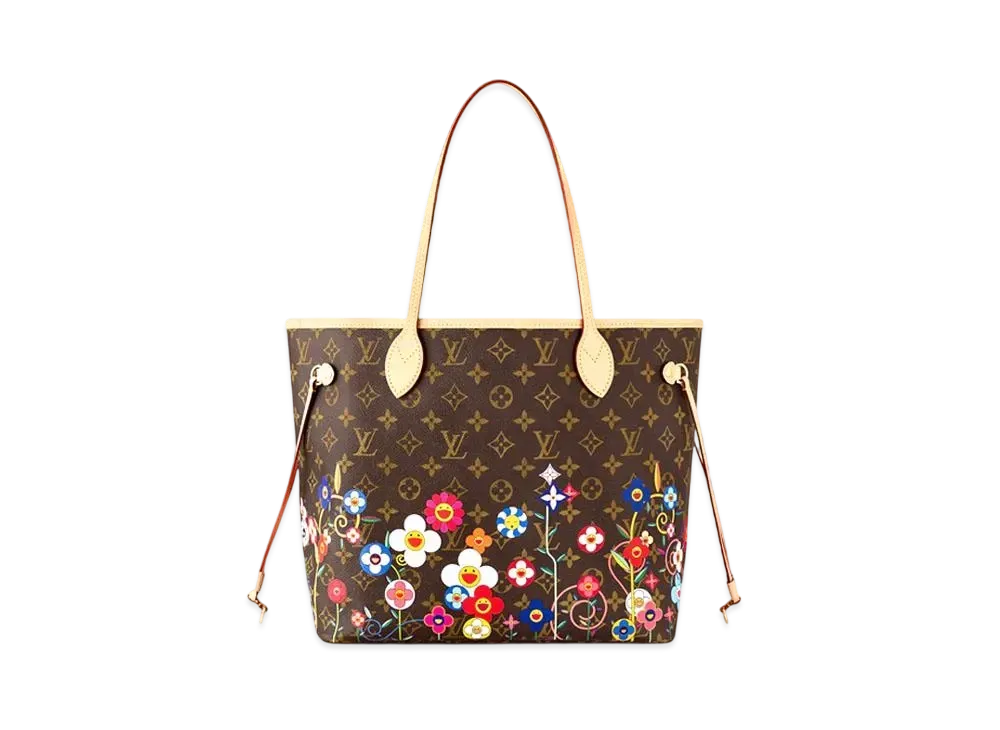 Louis Vuitton x Takashi Murakami Neverfull MM Monogram