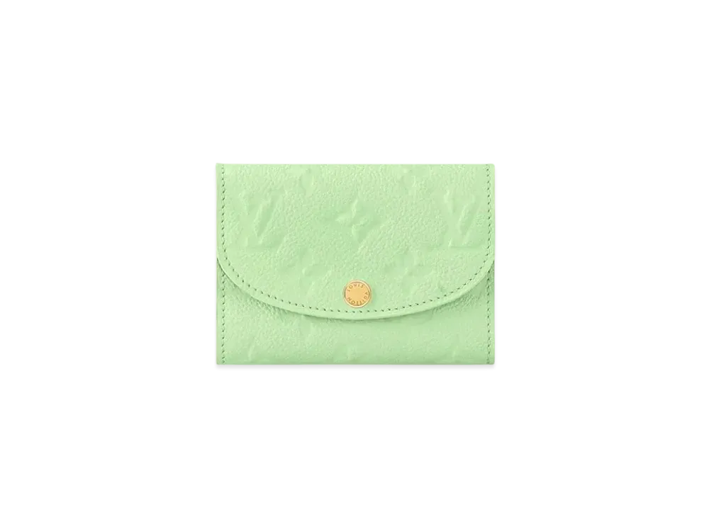 Louis Vuitton x Takashi Murakami Rosalie Coin Purse Monogram Empreinte "Green Tea"