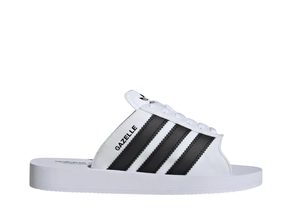 adidas Women's Gazelle Beach "Cloud White/Core Black/Cloud White"