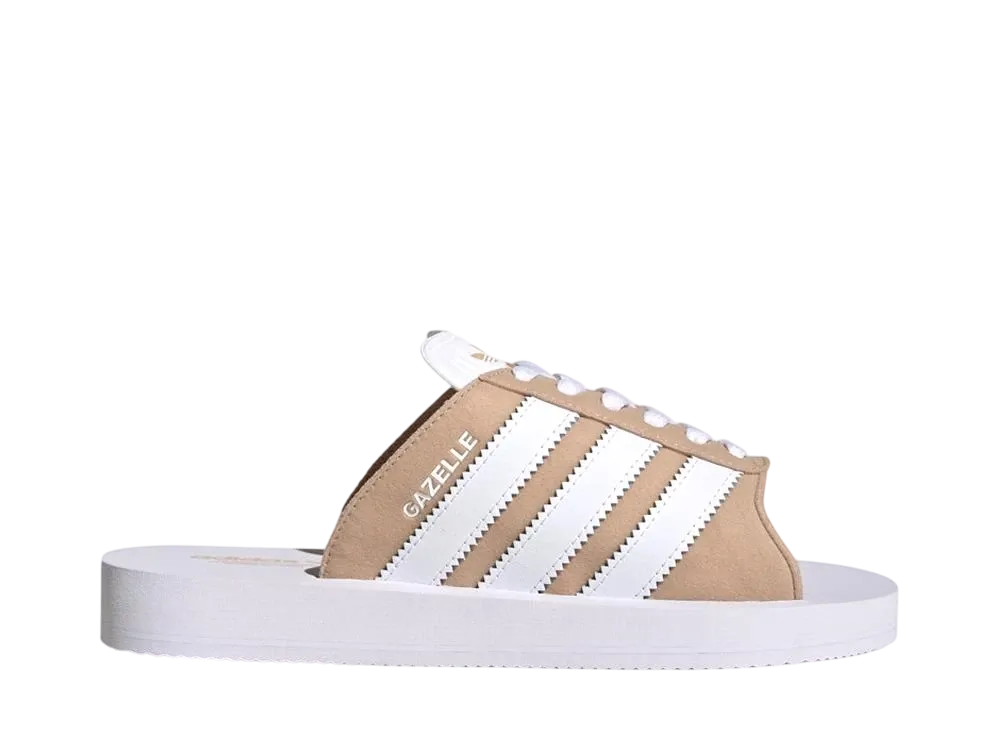 adidas Women's Gazelle Beach "Magic Beige/Cloud White/Cloud White"