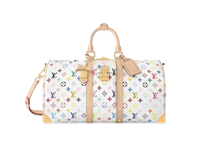 Louis Vuitton x Takashi Murakami Keepall Bandouliere 45 Monogram "Multicolor"