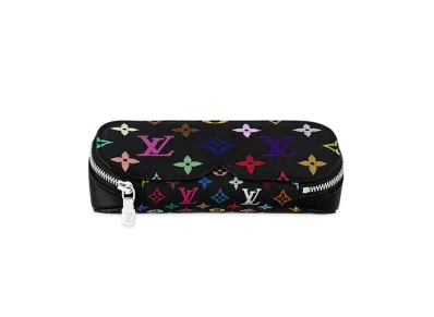 Louis Vuitton x Takashi Murakami Sunglasses Pouch Monogram Multicolor "Noir"