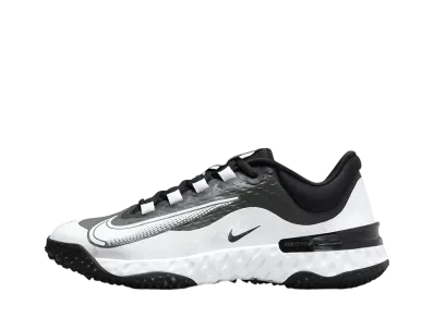 Nike Women's Alpha Huarache Elite 4 Turf "Black/Iron Grey/White"