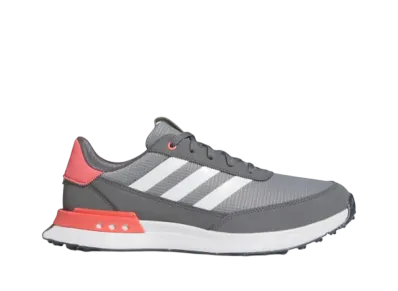 adidas S2G Spikeless 24 Wide Golf "Grey Three/Cloud White/Preloved Scarlet"