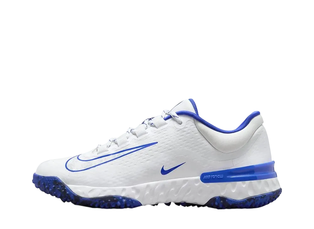 ナイキ ウィメンズ アルファ ハラチ エリート4 ターフ "ホワイト/ハイパーロイヤル/ディープロイヤル/ピュアプラチナム"