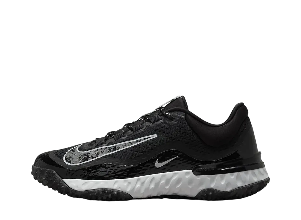 ナイキ ウィメンズ アルファ ハラチ エリート4 ターフ "ブラック/ピュアプラチナム/アイアングレー"