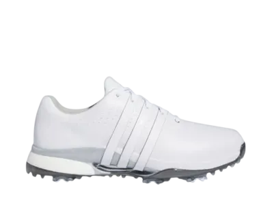 adidas Tour360 24 Wide Golf "Cloud White/Silver Metallic"