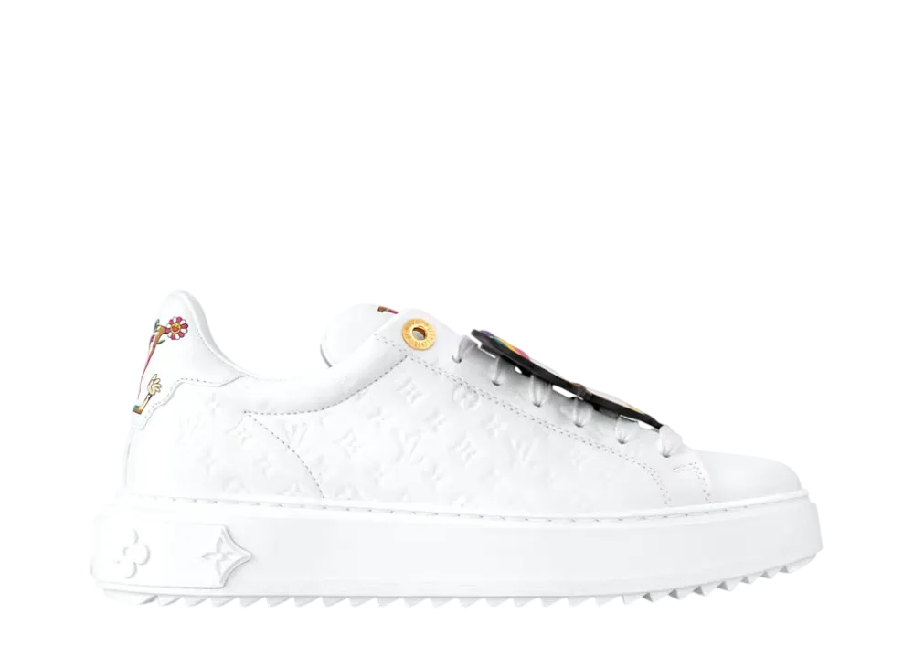 Louis Vuitton x Takashi Murakami Time Out Sneaker "Blanc"