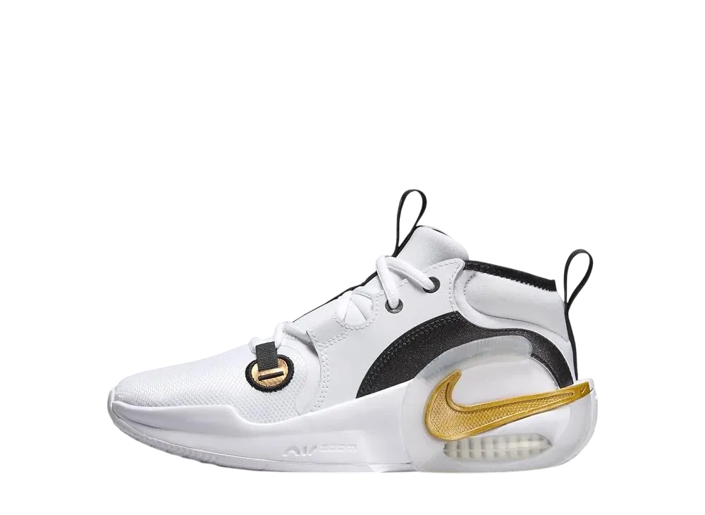 ナイキ GS エアズーム クロスオーバー2 "ホワイト/ブラック/ティント/メタリックゴールド" (キッズ)