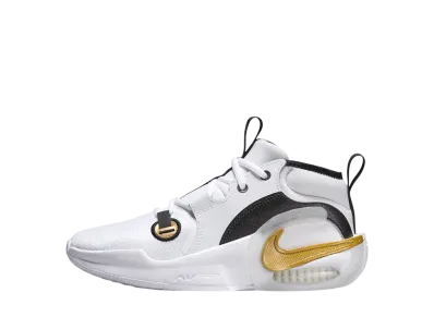 Nike GS Air Zoom Crossover 2 "White/Black/Tint/Metallic Gold"