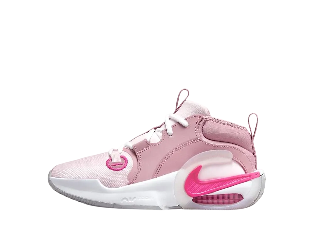 ナイキ GS エアズーム クロスオーバー2 "エレメンタルピンク/フィアスピンク/ホワイト/ホワイト" (キッズ)
