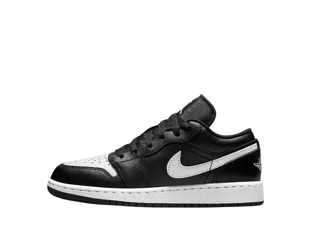 ナイキ GS エアジョーダン1 ロー "ブラック/サミットホワイト" (キッズ)