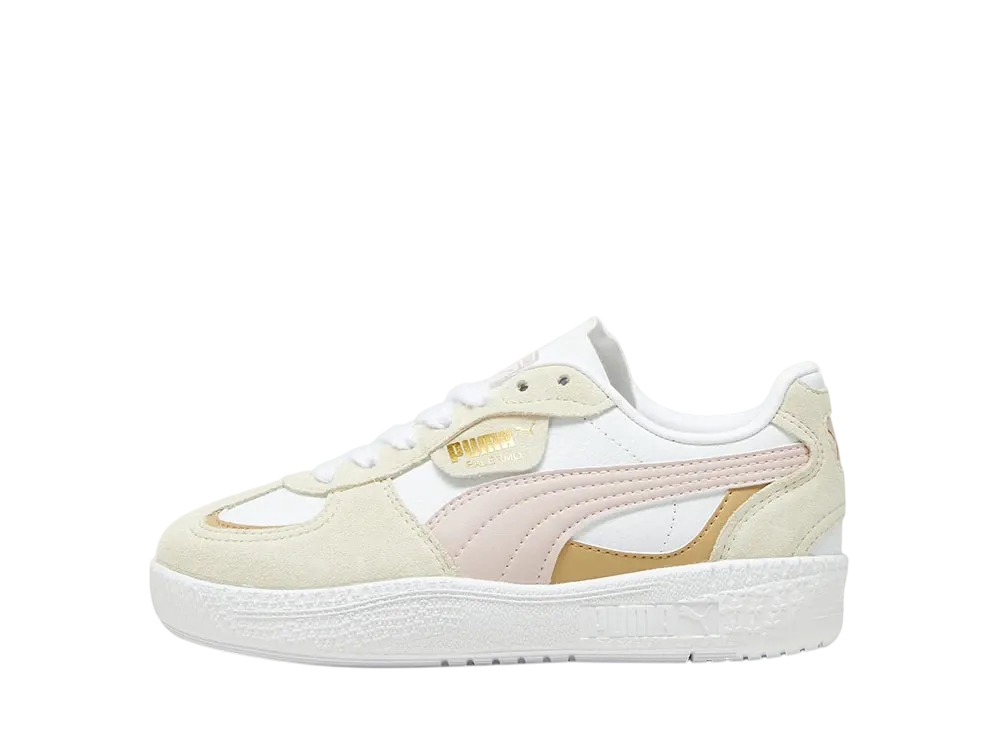 プーマ GS パレルモ モーダ "プーマホワイト/モーブミスト" (キッズ)