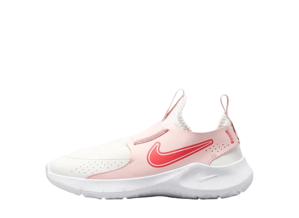 ナイキ GS フレックスランナー3 "サミットホワイト/エコピンク/マジックエンバー" (キッズ)