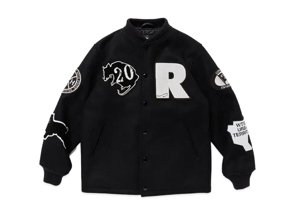 NEIGHBORHOOD x WTAPS x RATS 20th All Melton Jacket "Black"