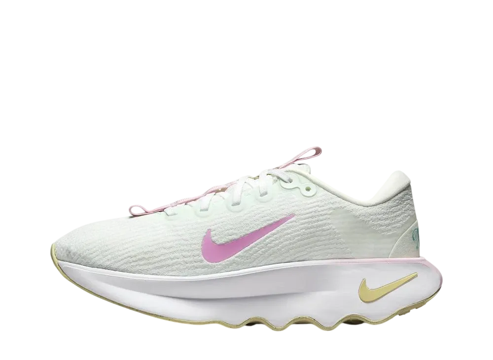 Nike Women's Motiva "White/White/Team Gold/Green Frost"