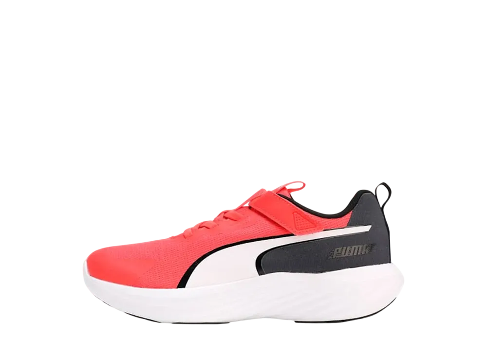 プーマ PS スピードモンスター V5 "アクティブレッド/プーマホワイト" (キッズ)