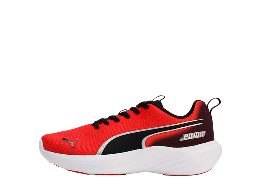 プーマ GS スピードモンスター V5 PL "フォーオールタイムレッド/プーマブラック/プーマシルバー" (キッズ)