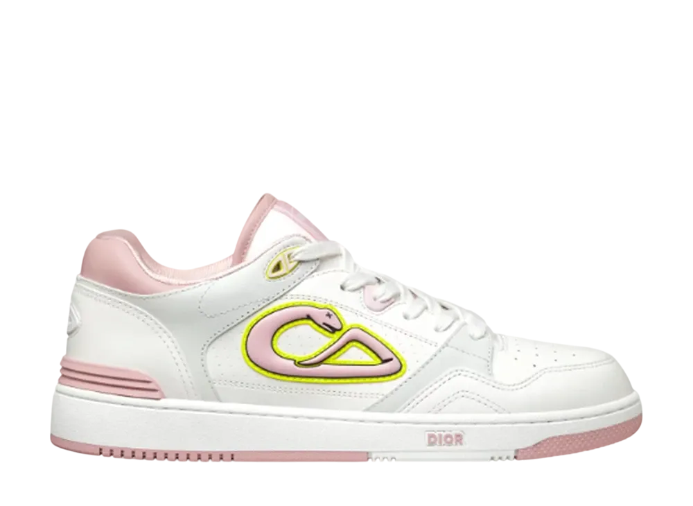 Dior x KAWS B57 Low-Top Sneaker Limited and Numbered Edition "White/Pink"