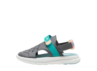 Puma PS Evolve Summer Camp AC Sandal "Cool Dark Gray/Sparkling Green/Turquoise Surf"