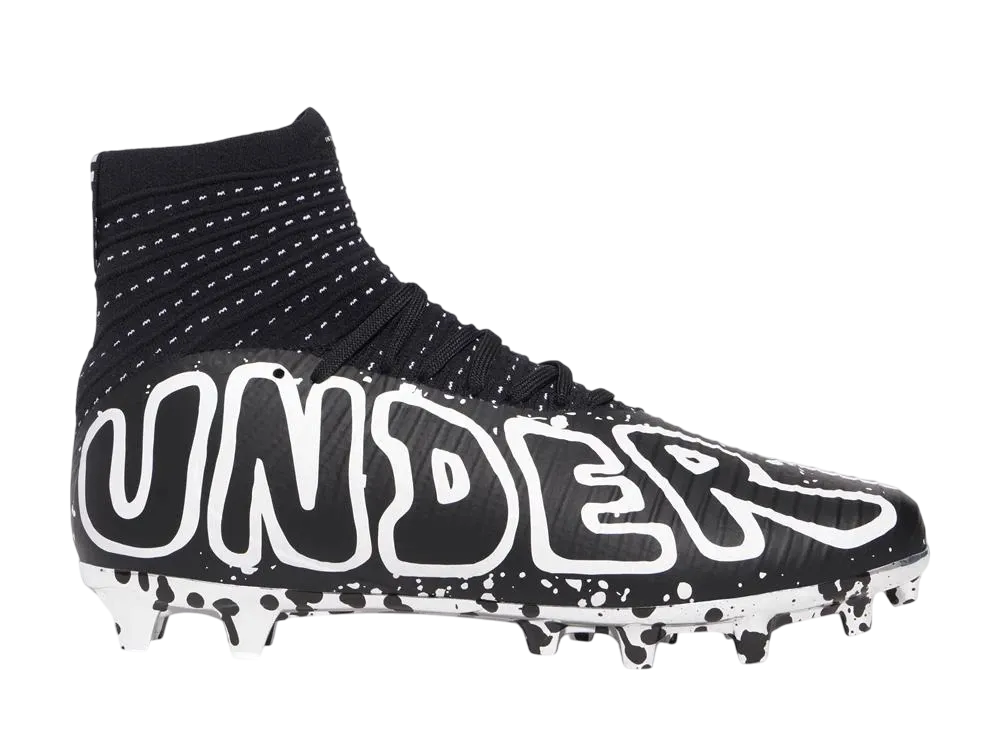 ジョシュアヴィーダス × アンダーアーマー UA ハイライト2 MC ニット "ブラック/ホワイト"