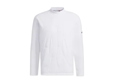 adidas Frost Guard Thermal Quilt Combination Mockneck Long Sleeve Shirt "White"
