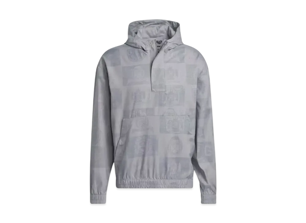 adidas GO-TO Crest Graphic Anorak "Black"