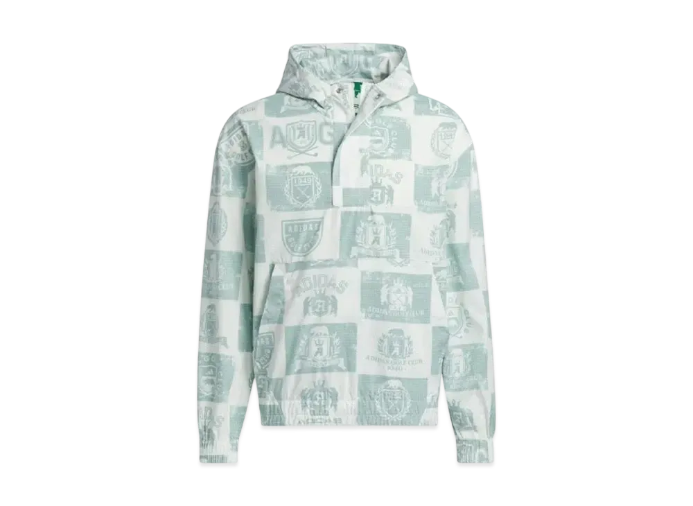 adidas GO-TO Crest Graphic Anorak "Crystal Jade"