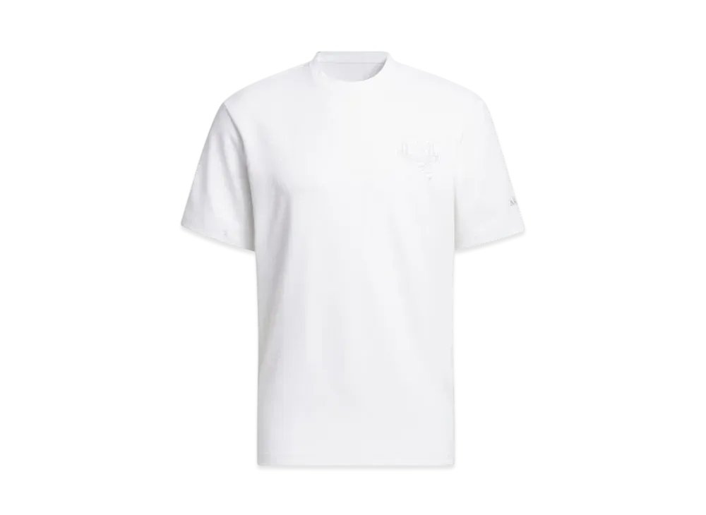 adidas GO-TO Crest Mock Shirt "White"