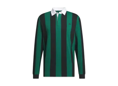 adidas GO-TO Stripe Cotton Shirt "Collegiate Green"