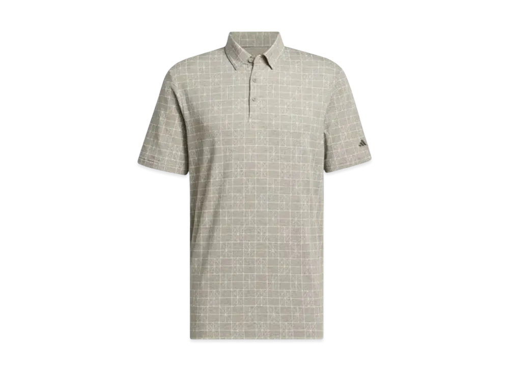 adidas GO-TO Novelty Print Shirt "Silver Pebble"