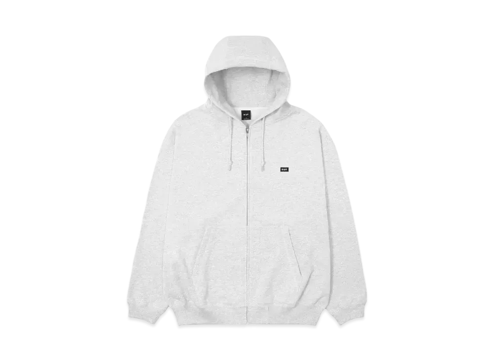 HUF Classic Fleece Full Zip Hoodie "Ash Gray"