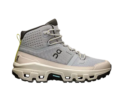 On Women's Cloudrock Mid Waterproof "Alloy/Ice"