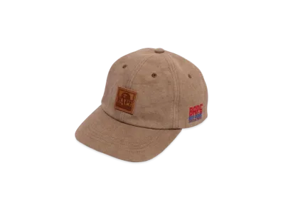 A BATHING APE Washed Canvas Cap "Beige"