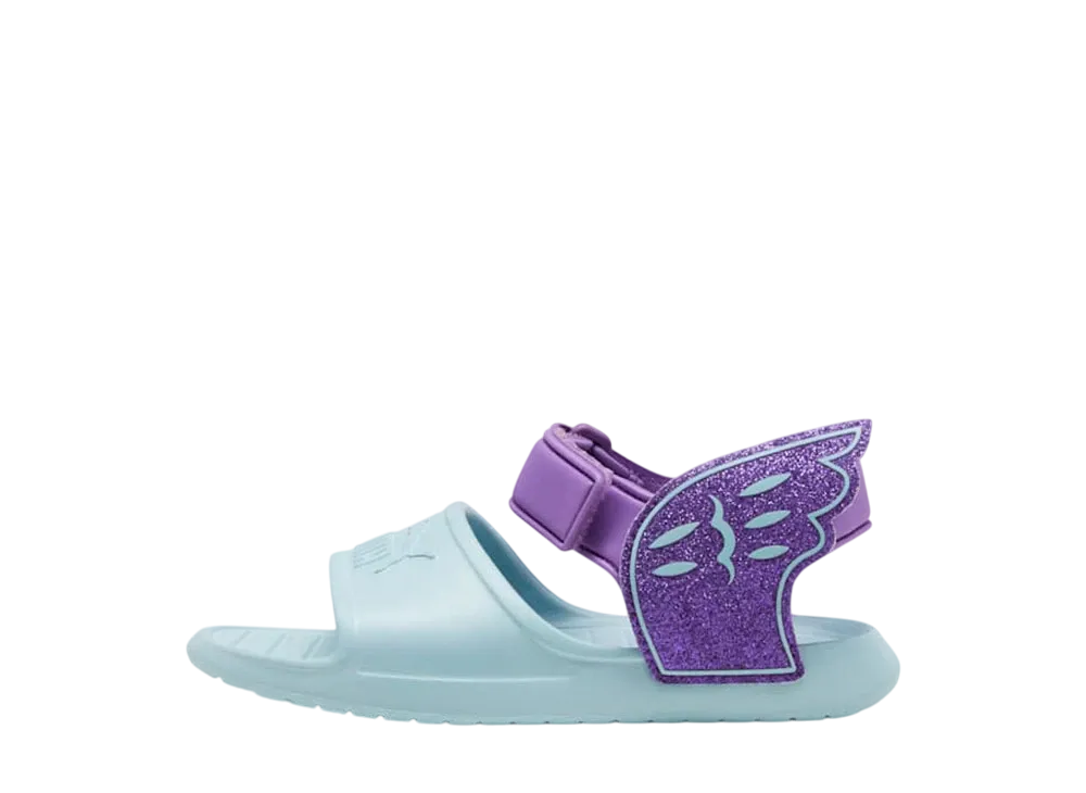 プーマ PS ダイブキャット V2 インジェックス ヒーロー グリッツ "ターコイズサーフ/ウルトラバイオレット" (キッズ)