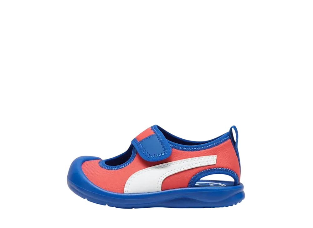 プーマ TD アクアキャット "コバルトグレーズ/プーマホワイト/アクティブレッド" (キッズ)