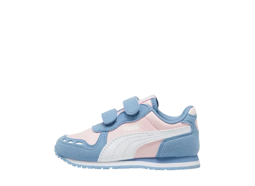 プーマ TD カバナレーサー SL 20 V "ウィスプオブピンク/プーマホワイト/ゼンブルー" (キッズ)