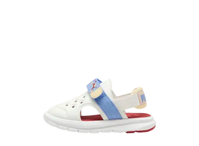 Puma TD Evolve Summer Camp AC Sandal "Warm White/Blue Skies/Chamomile"
