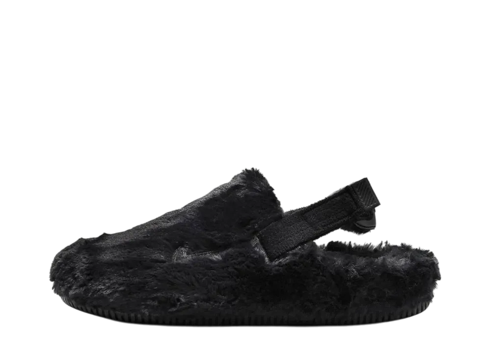 ナイキ ウィメンズ カーム ミュール "ファーブラック"