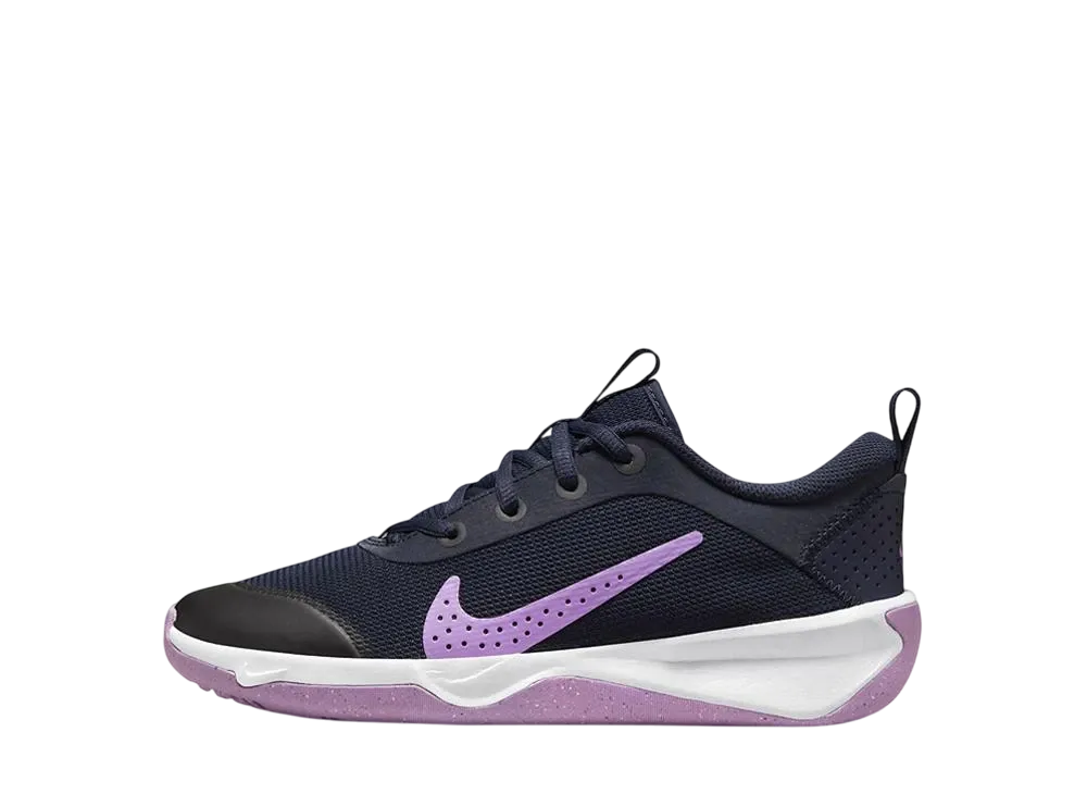 ナイキ GS オムニ マルチコート "オブシディアン/ホワイト/ラッシュフューシャ"