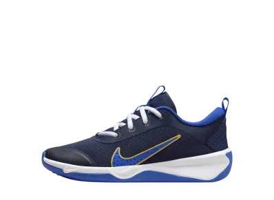 Nike GS Omni Multi Court "Midnight Navy/Saturn Gold/White/Hyper Royal"