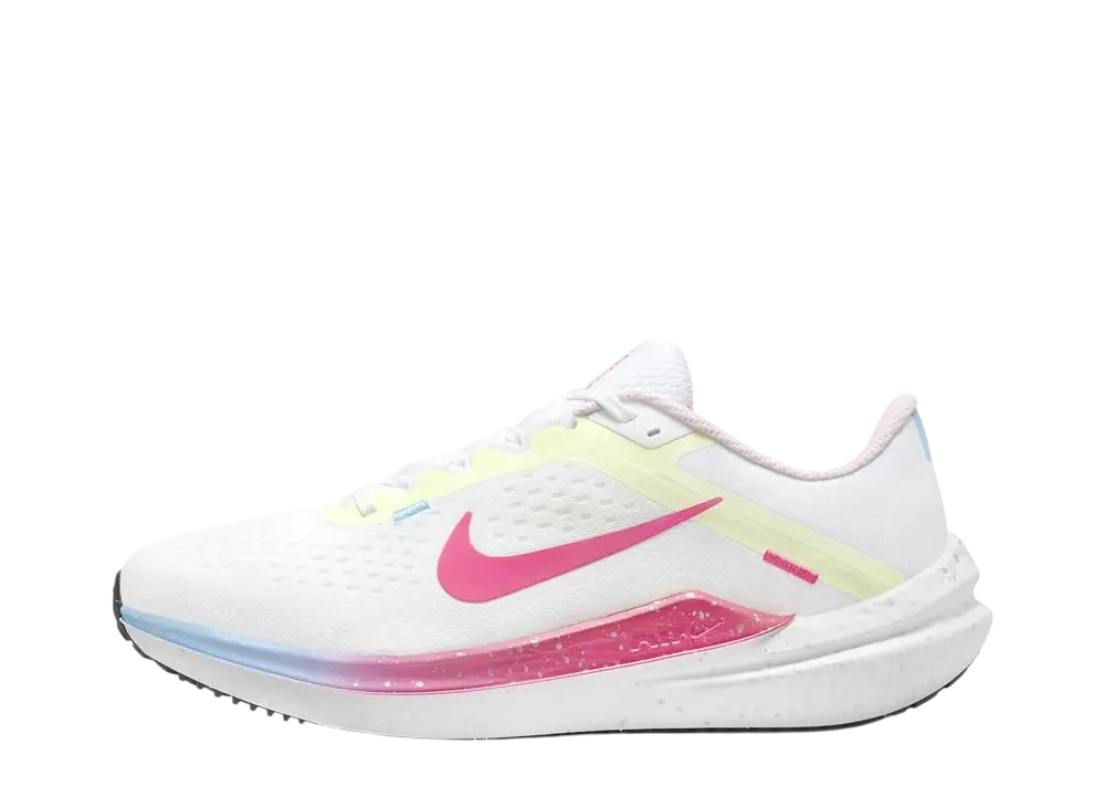 ナイキ ウィメンズ ウィンフロー10 "ホワイト/ベアリーボルト/アクエリアスブルー/ハイパーピンク"