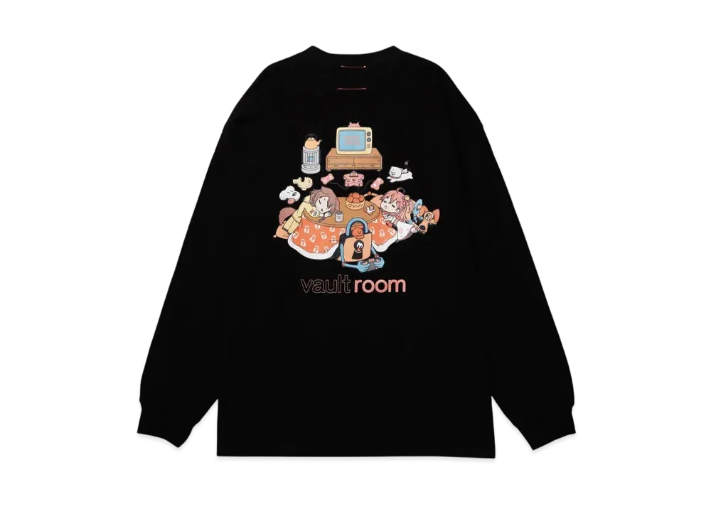 vaultroom MIKKORONE L/S TEE / BLACK Mサイズ vaultroom MIKKORONE L/S TEE / BLACK Mサイズ