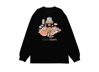 VAULTROOM x Mikkorone L/S Tee "Black"