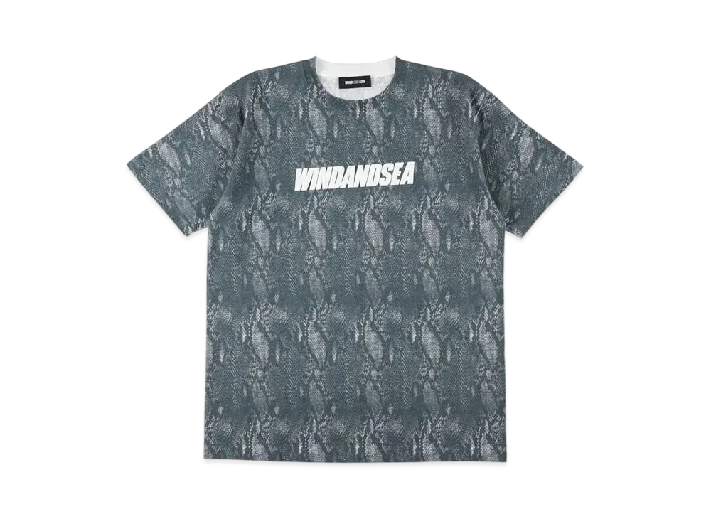 WIND AND SEA Zodiac Snake Pattern S/S Tee "Snake"