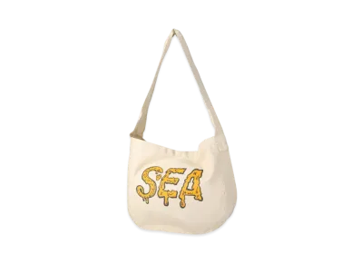 WIND AND SEA Zodiac Snake Canvas Shoulderbag "Natural"