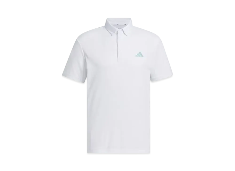adidas Heat. Rdy Side Tape Short Sleeve Button Down Shirt "White"