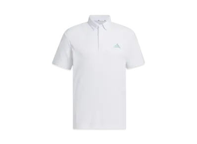 adidas Heat. Rdy Side Tape Short Sleeve Button Down Shirt "White"