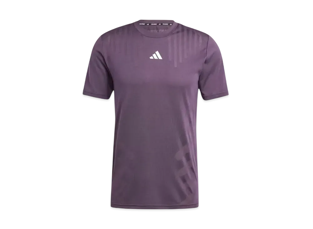 adidas Hiit Airchill Workout Short Sleeve T-Shirt "Aurora Black"